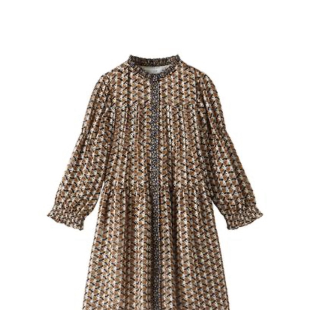 Zara girl floral shirt dress